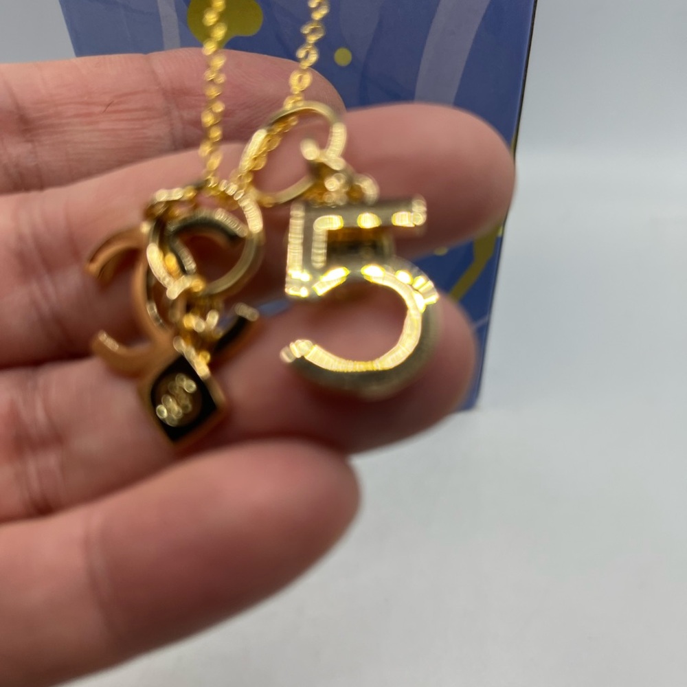 Chanel Necklace w/ Charms - New - Picture 6 of 6